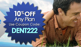 Extra 10% Off Any Plan, Use Coupon Code DENT222